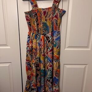 Mlle Gabrielle Multicolor Floral Maxi Dress